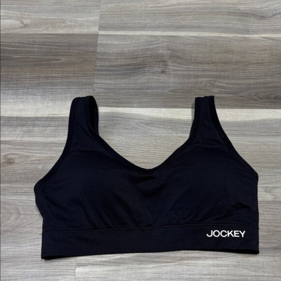 Jockey Women's Classic Black Sports Bra size large - Picture 1 of 7